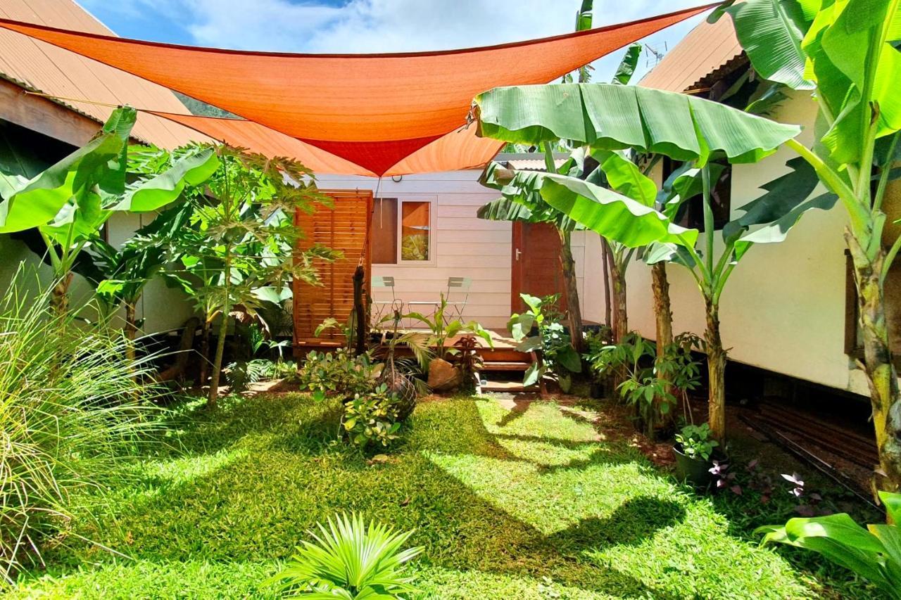 Ferienwohnung Auti Studio Direct Access To The Beach On Moorea With Ac -Wifi - Netflix Haapiti Exterior foto