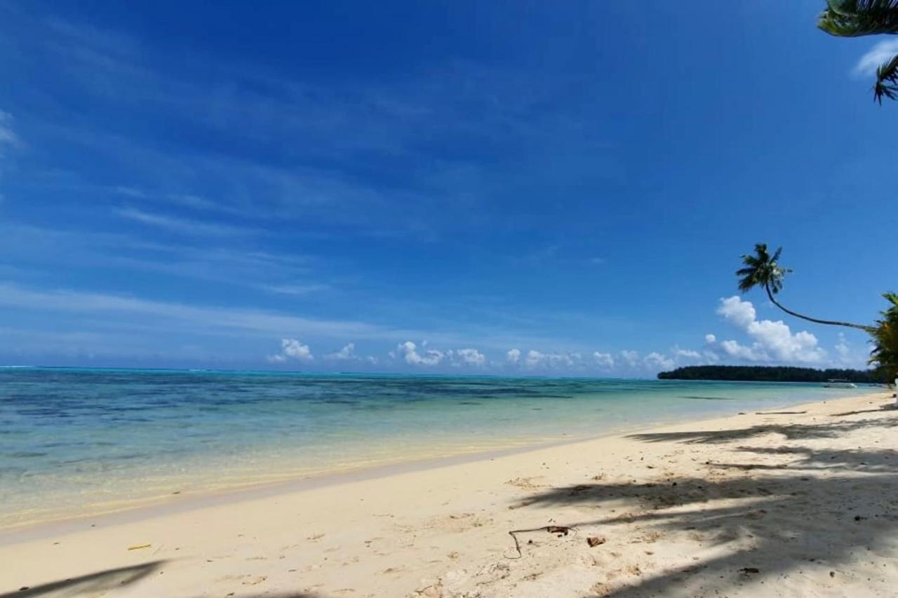 Ferienwohnung Auti Studio Direct Access To The Beach On Moorea With Ac -Wifi - Netflix Haapiti Exterior foto