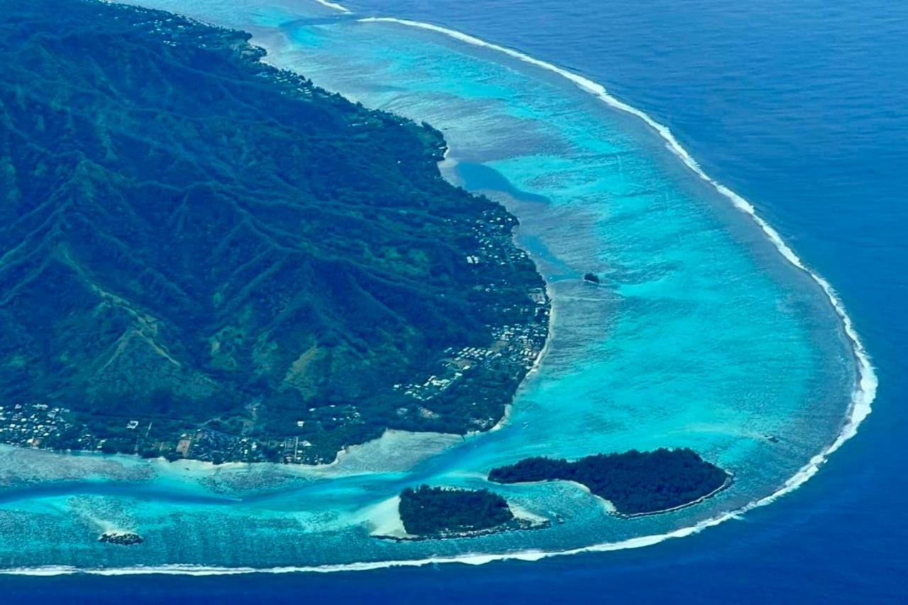Ferienwohnung Auti Studio Direct Access To The Beach On Moorea With Ac -Wifi - Netflix Haapiti Exterior foto