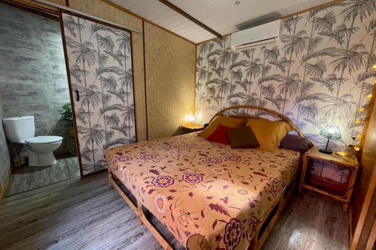 Ferienwohnung Auti Studio Direct Access To The Beach On Moorea With Ac -Wifi - Netflix Haapiti Exterior foto