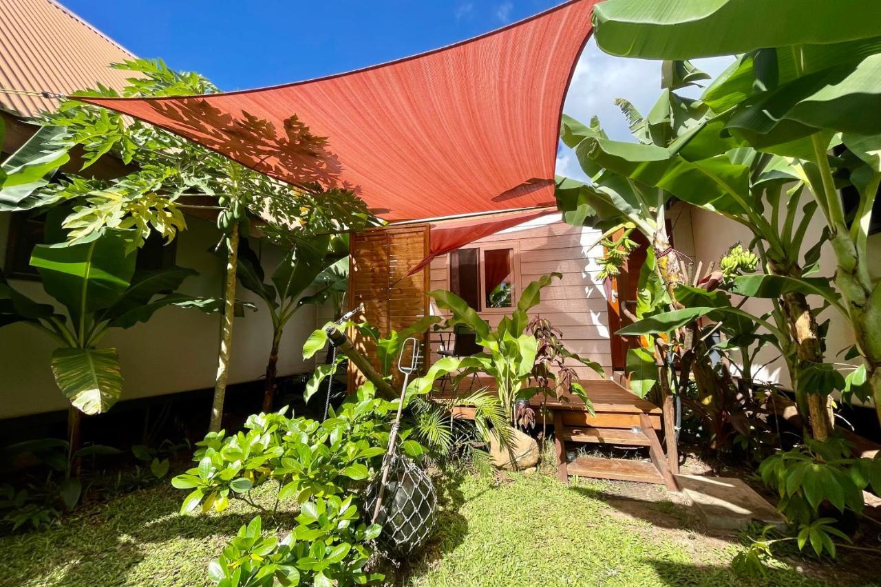 Ferienwohnung Auti Studio Direct Access To The Beach On Moorea With Ac -Wifi - Netflix Haapiti Exterior foto