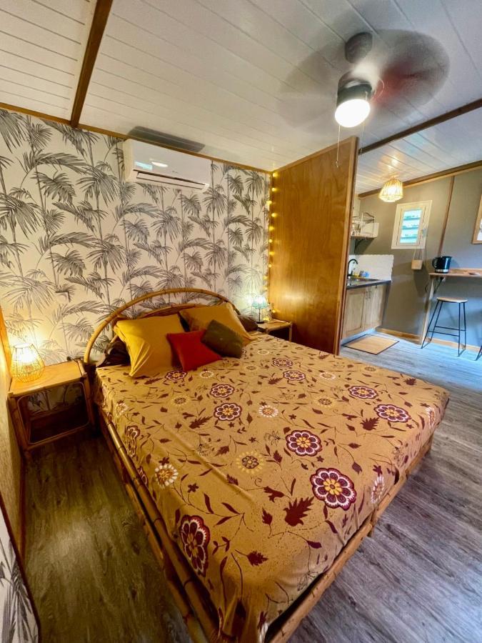 Ferienwohnung Auti Studio Direct Access To The Beach On Moorea With Ac -Wifi - Netflix Haapiti Exterior foto