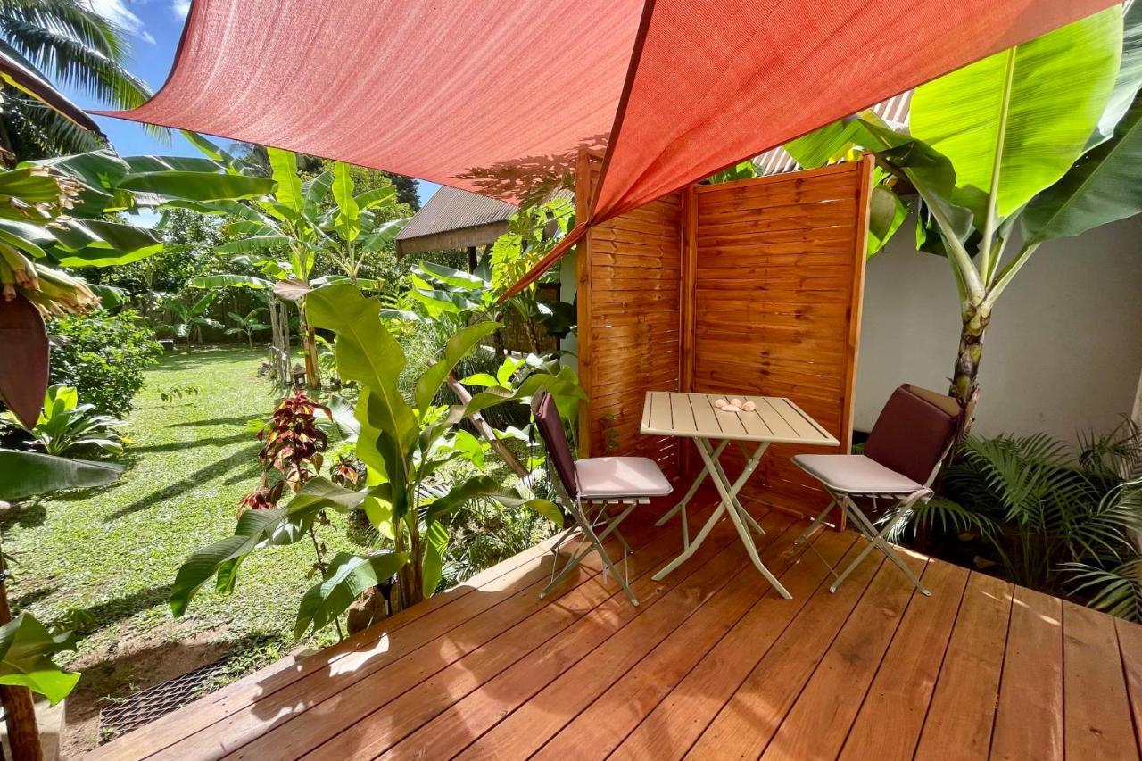 Ferienwohnung Auti Studio Direct Access To The Beach On Moorea With Ac -Wifi - Netflix Haapiti Exterior foto
